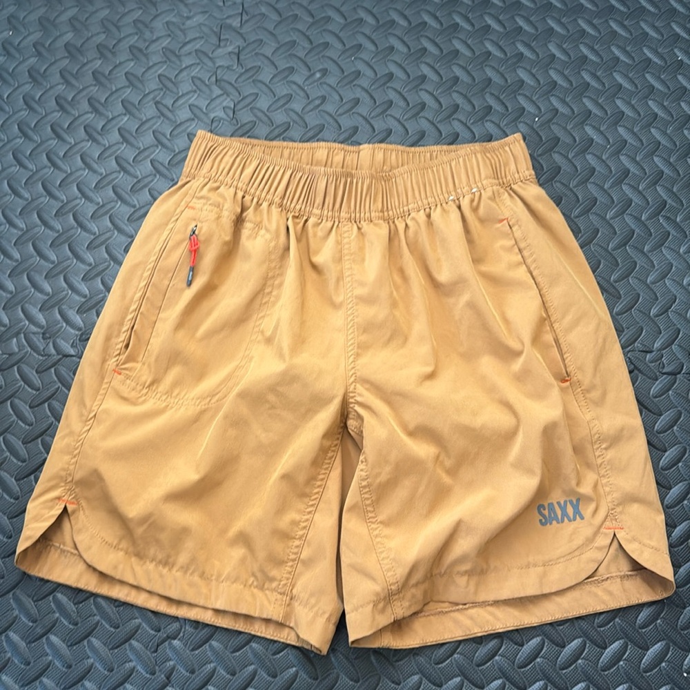 Saxx Gainmaker 2N1 Training Short-7”-Tan-Small